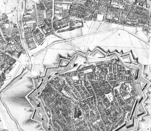 Joseph Daniel von Huber, Perspektivdarstellung von Wien und den Vorstädten bis zum Linienwall 1769-1773 (1778)