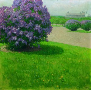 Carl Moll, Heldenplatz mit Flieder, um 1900/1903 © Belvedere, Wien