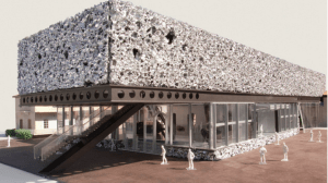 Fondazione Prada, Mailand, Modell (Rem Koolhaas)