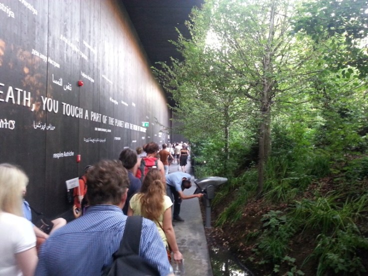 Durch den österreichischen Wald in Mailand