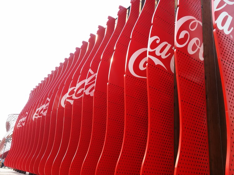 Coca Cola - einer Hauptsponsoren