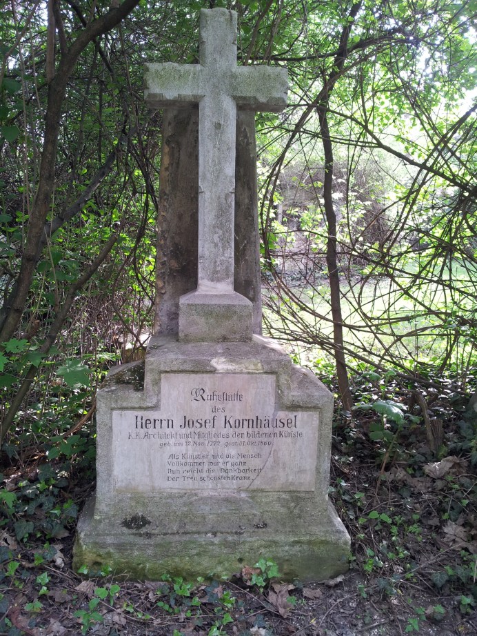 Das Grab von Josef Kornhäus(e)l, St. Marxer Friedhof