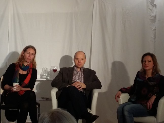 Diskussiopnsrunde mit Autorin Margarita Kinstner