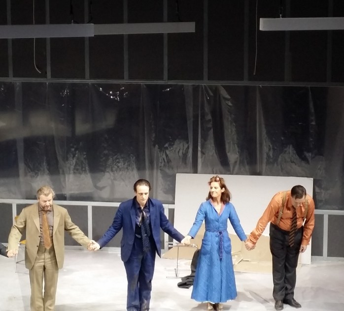 Großartige Schauspielkunst: v.l.n.r. Roland Koch, August Diehl, Andrea Clausen, Nicholas Ofczarek