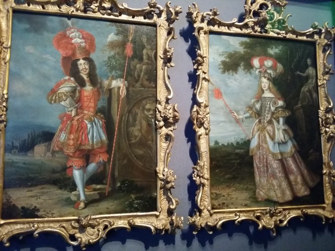 Kaiser Leopold I. mit seiner Frau Margarita Teresa in Kostümen für "La Galatea" 1667