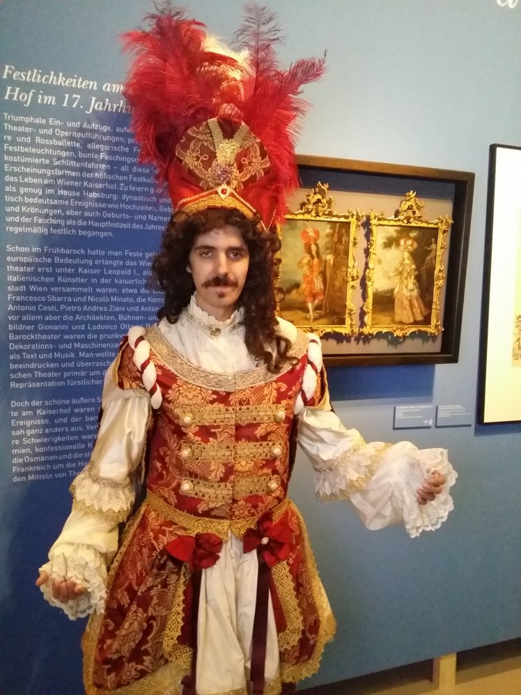 Bei cder Eröffnung gab sich Leopold I. dei Ehre :)