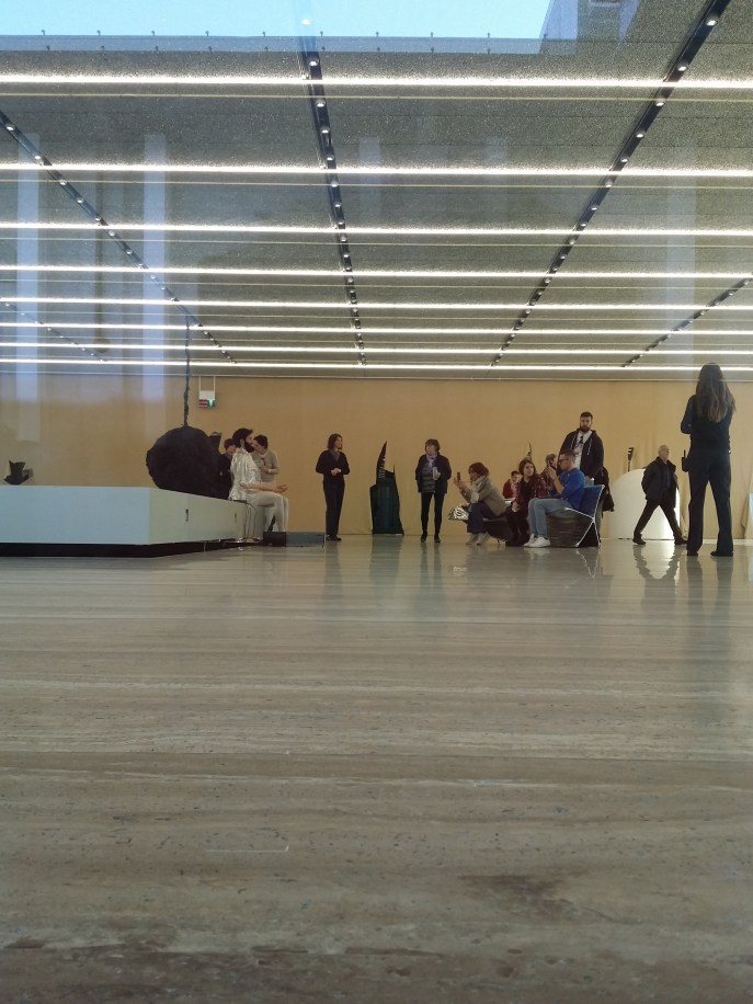 Goshka Macuga „To the Son of Man Who Ate the Scroll“