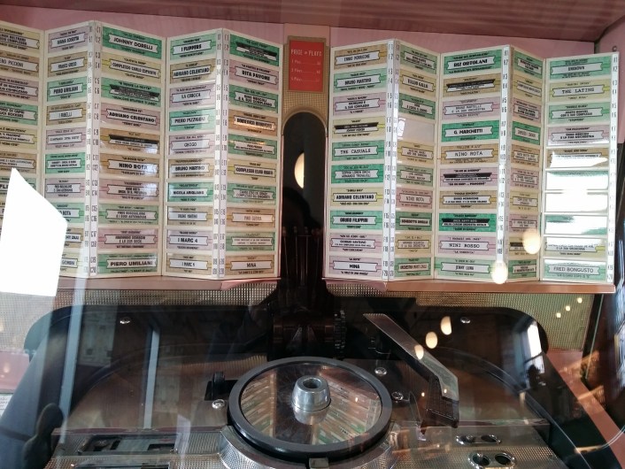 Jukebox mit italienischen Oldies